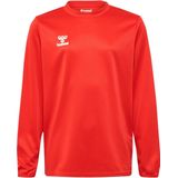 Hummel - hmlESSENTIAL Sweatshirt - Sportshirt - Zwart - 100% Gerecycled Polyester