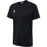 Hummel - Hmlgo 2.0 - T-Shirt - Zwart - Korte Mouwen - 100% Bio-Baumwolle
