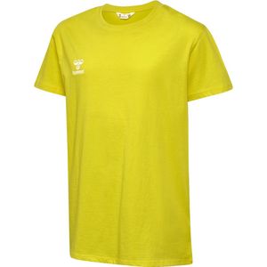 Hummel Go 2 0 T-shirt Met Korte Mouwen Geel 6 Years Jongen