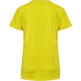 Hummel - Go 2.0 - Functioneel Shirt - Geel/Wit
