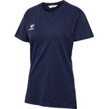 Hummel - Go 2.0 - Functioneel Shirt - Marine/Wit
