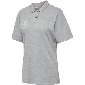 Hummel Damen Poloshirt Hmlgo 2.0 Polo Woman Grey Melange-L