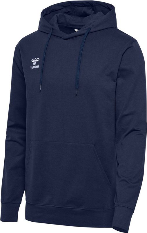 hml - GO 2.0 Hoodie - Sweatstof - Zwart - Biologisch Katoen/Gerecycled Polyester