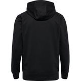 hml - GO 2.0 ZIP HOODIE - Jack - Zwart - Biologisch Katoen/Gerecycled Polyester