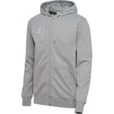 Hummel - Go 2.0 Jas - Hoodie - Groen - Biologisch Katoen - Gerecycled Polyester