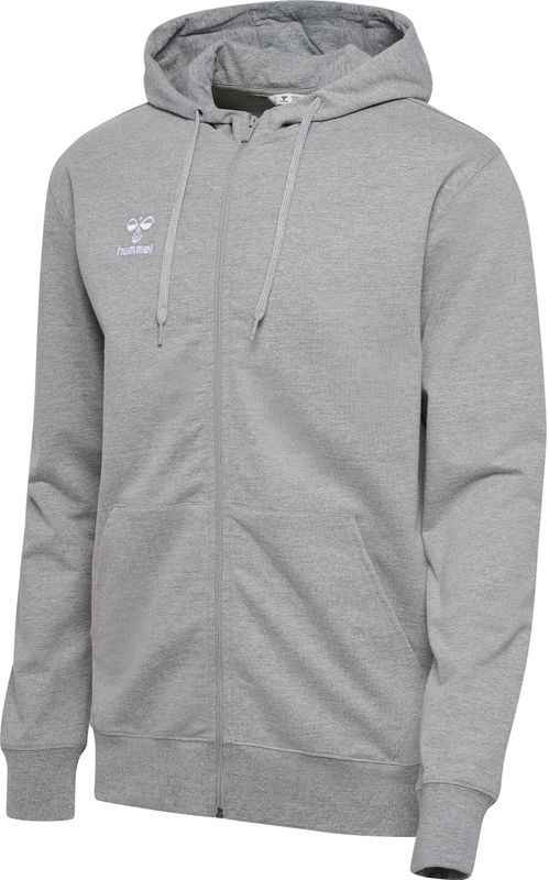 Hummel - Go 2.0 Jas - Hoodie - Groen - Biologisch Katoen - Gerecycled Polyester