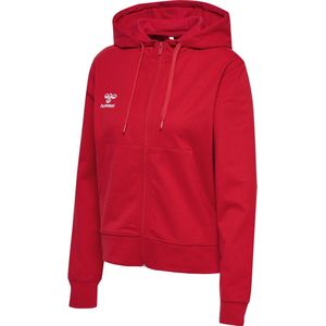Hummel Damen Trainingsjacke Hmlgo 2.0 Zip Hoodie Woman True Red