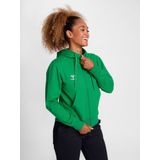 hummel - Hmlgo 2.0 Zip Hoodie - Dames Sweatshirt - Zwart - Katoen