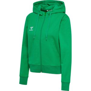 hummel - Hmlgo 2.0 Zip Hoodie - Dames Sweatshirt - Zwart - Katoen