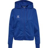 Hummel Damen Trainingsjacke Hmlgo 2.0 Zip Hoodie Woman True Blue