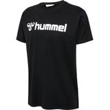 hummel - Hmlgo 2.0 Logo - Sportshirt - Groen - Biologisch Katoen