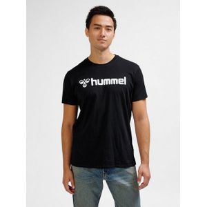 hummel - Hmlgo 2.0 Logo - Sportshirt - Groen - Biologisch Katoen