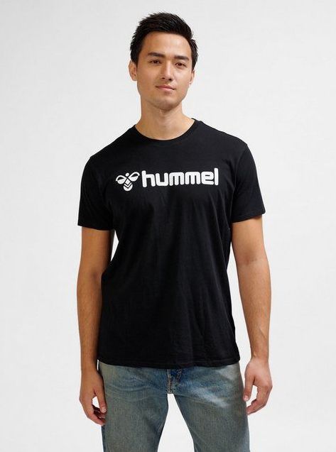 hummel - Hmlgo 2.0 Logo - Sportshirt - Groen - Biologisch Katoen