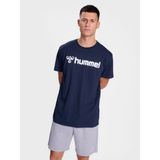 T-shirt - Zwart - Jersey - Ronde Hals - Logoprint