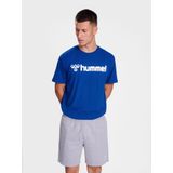 Hummel - Go 2.0 Logo - T-shirt - Wit - Biologisch Katoen