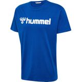 Hummel - Go 2.0 Logo - T-shirt - Wit - Biologisch Katoen