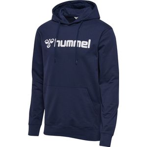 hmlGO - 2.0 Logo Hoodie - Zwart - Biologisch Katoen - Gerecycled Polyester