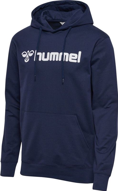 Hummel - Go 2.0 Logo Hoodie - Zwart - Biologisch Katoen - Gerecycled Polyester