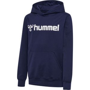 hmlGO - 2.0 Logo Hoodie - Kinderen - Zwart - Biologisch Katoen - Recycled Polyester