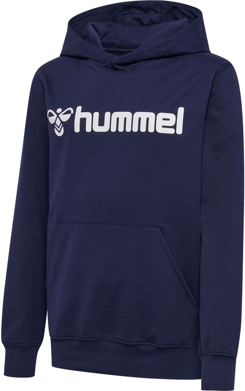 hmlGO - 2.0 Logo Hoodie - Kinderen - Zwart - Biologisch Katoen - Recycled Polyester