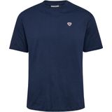 Hummel - Loose Bee - T-shirt - Blauw - Jersey - Unisex