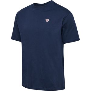 Hummel - Loose Bee - T-shirt - Blauw - Jersey - Unisex