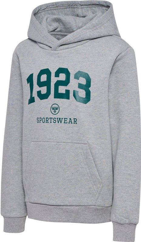 Hummel - Hmlnipps Hoodie - Sweater - Groen - Organisch Katoen