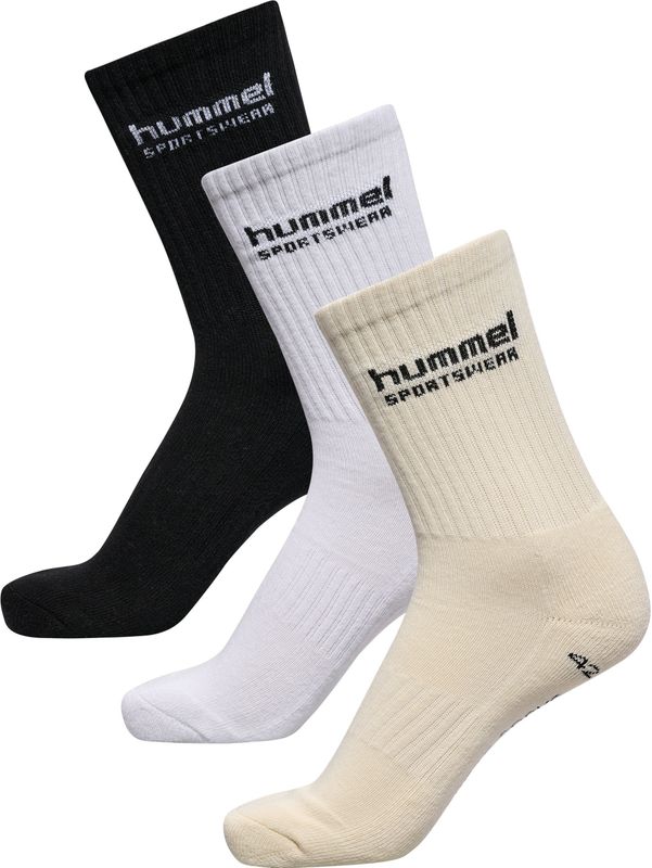 Hummel - hml3-PACK SOCKS - Sportsokken - Zwart - Katoen