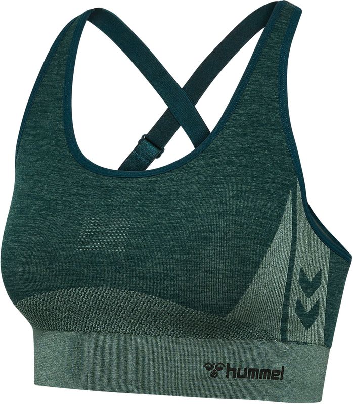 Hummel - Clea - Sport BH - Zwart - Naadloos - Ademend