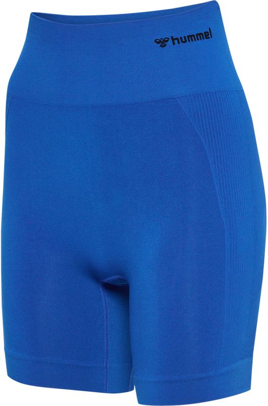 Hummel - Hmltif Seamless Shorts - Olympian Blue - Korte Broeken