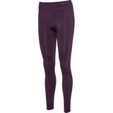 Hummel - Hmlmt Shaping Seamless MW Tights - Leggings - Plum Perfect