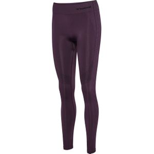 Hummel - Hmlmt Shaping Seamless MW Tights - Leggings - Plum Perfect