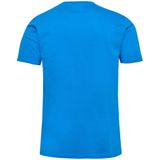 Hummel Elemental Logo Cotton T-shirt Met Korte Mouwen Blauw L Man