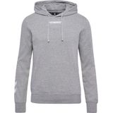Hummel - Hmlelemental Hoodie - Grey Melange - Sweatshirt
