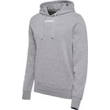 Hummel - Hmlelemental Hoodie - Grey Melange - Sweatshirt
