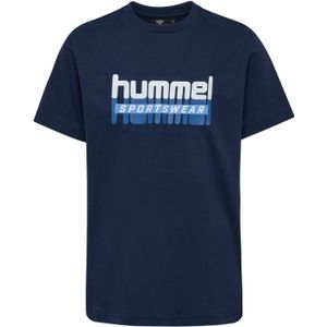 Hummel - Hmltukas T-Shirt - Black Iris - Kinder T-Shirt