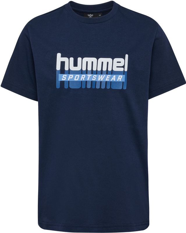 Hummel - Hmltukas T-Shirt - Black Iris - Kinder T-Shirt