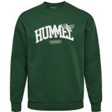 Hummel - University Bee - Sweatshirt - Zwart - Gerecycled Materiaal
