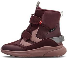 Boots - Velcro Sluiting - Warm Gevoerd - Logoprint - Ronde Neus