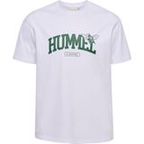 Hummel Loose University Bee T-shirt Met Korte Mouwen Wit L Man
