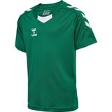 Hummel - hmlCORE XK POLY JERSEY - Kinder T-Shirt - Evergreen - Korte Mouwen