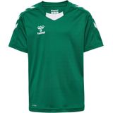 Hummel - hmlCORE XK POLY JERSEY - Kinder T-Shirt - Evergreen - Korte Mouwen