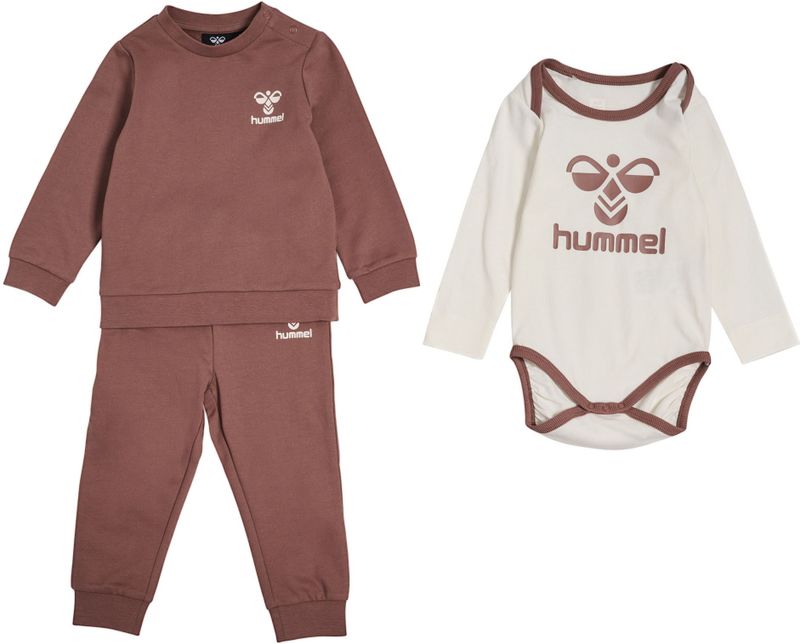 Hummel - Ltrio Trainingspak - Zwart - Fleece en Jersey