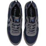 Mesh - Squashschoenen - Zwart - Imitatieleder - Logoprint