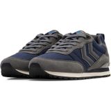 Mesh - Squashschoenen - Zwart - Imitatieleder - Logoprint