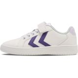 Derby Court JR - Sneakers - Wit - PU - Klittenbandsluiting