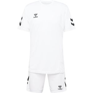 Hummel - Logo T-shirt - Shortset - Zwart - Katoen/Polyester