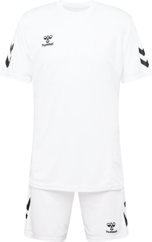 Hummel - Logo T-shirt - Shortset - Zwart - Katoen/Polyester