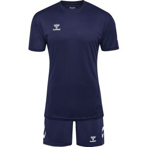 Hummel - Logo Look - Hoodie en Broek - Zwart - Hoogwaardige Materialen