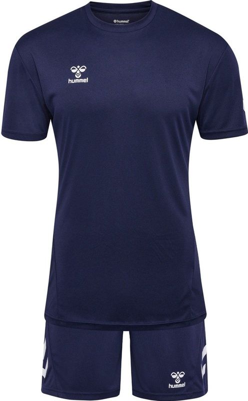 Hummel - Logo Look - Hoodie en Broek - Zwart - Hoogwaardige Materialen